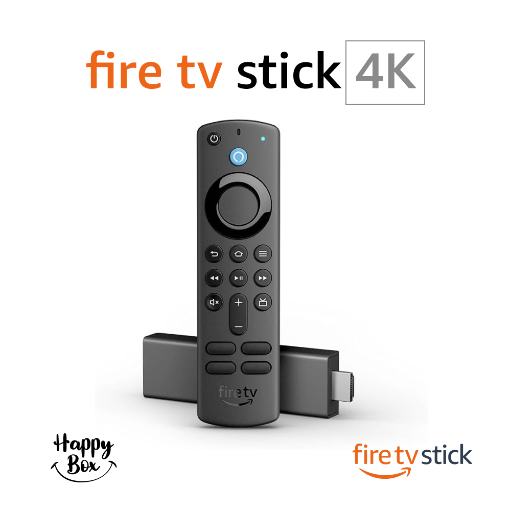 Fire TV Stick 4K | Streaming con control remoto 4K | Happy Box Ecuador