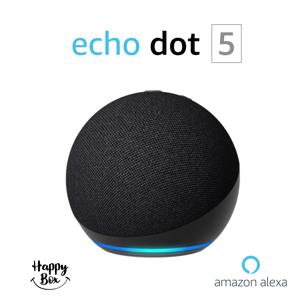 Echo Dot 5ta generación, Alexa, Parlante inteligente, Negro